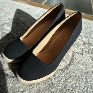 J.Crew Women’s Canvas Espadrille Wedges